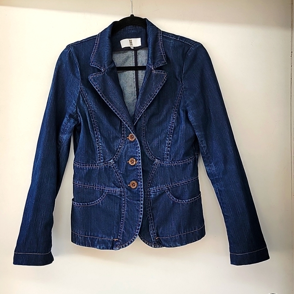 Irene Van Ryb "Retro Vibe" denim jacket